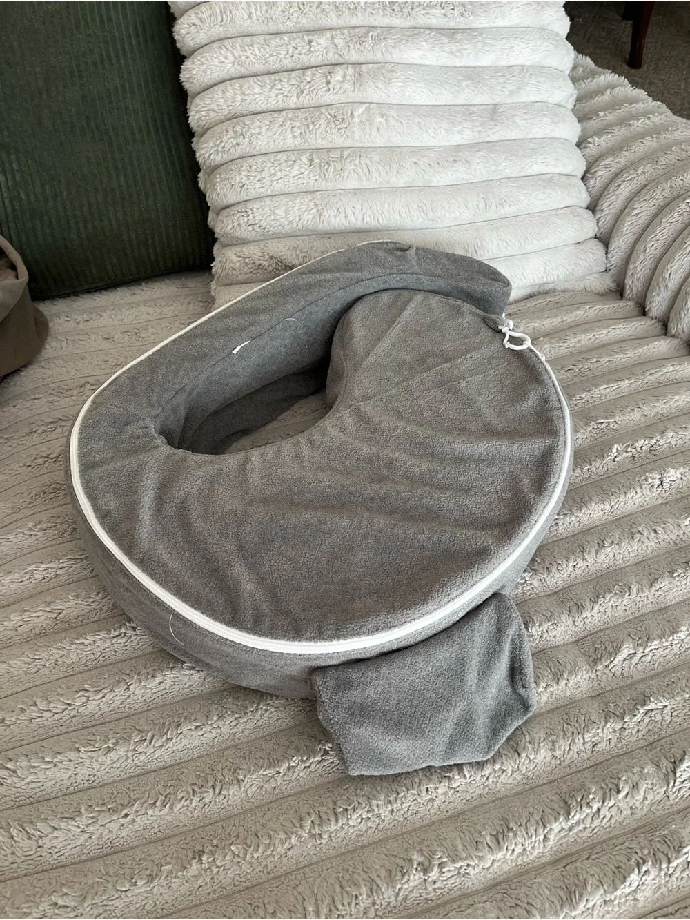 My Brest Friend Nursing Pillow - Evening grey